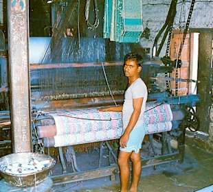 Seidenweberei in Bhir