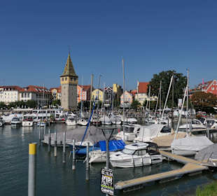 Römerschanze Ausblick zum Hafen