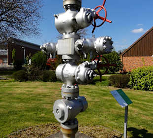 Eruptionskreuze auf dem Außengelände