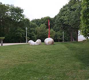 Schöne Strandpromenade 