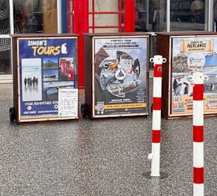 Touranbieter am Steg