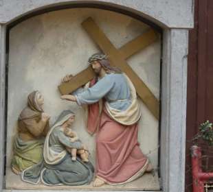 Kreuzwegstation Relief VIII.