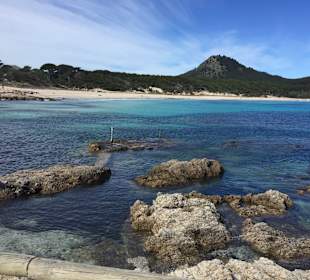 Cala Agulla, 5 Minuten Fußweg