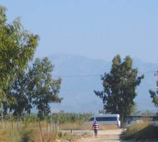 "vorne" Meer, "hinten" Taurusgebirge, toll