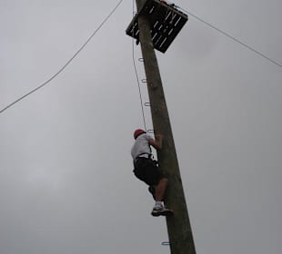 2. Zip Line / Ausgangspunkt