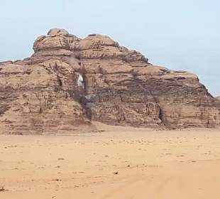 Wüstenlandschaft Wadi Rum