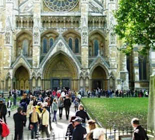Die Westminster Abbey - Nordportal