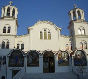 Kirche direkt am Strand
