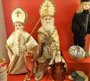 Exponate des Weihnachtsmuseums
