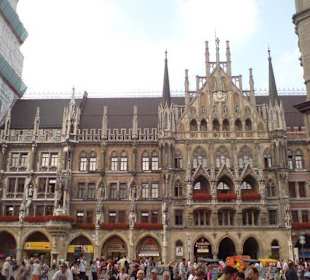Gebäude am Marienplatz in München