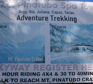 Ausgangspunkt zum Pinatubo