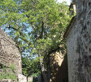 Festung Ananuri - Weg durch die Festung
