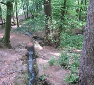 Wasserfall am Hilschweiher
