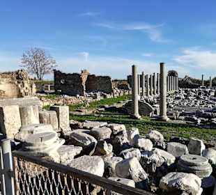 Geschichte zum anfassen im antiken Side. Dort ist auch Endst