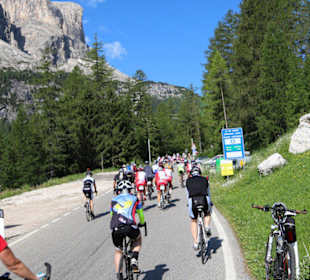Auf der Großen Dolomitenstraße