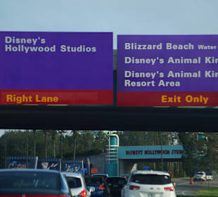 Viele Themenparks in unmittelbarer Nähe