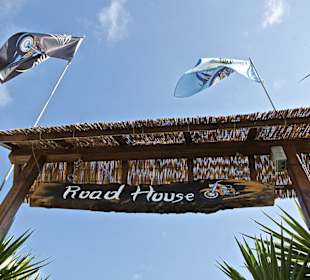 Eingang zum Strandbereich