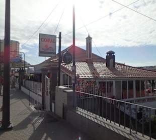 Blick auf das Restaurant