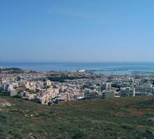 Panoramablick auf Rethymnon