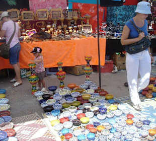 Der samstägliche Markt in Monastir