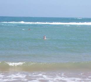 Bucht entlang der Strandpromenade