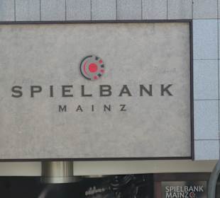 Blick zur Spielbank von Mainz in der Rheinstr. 59