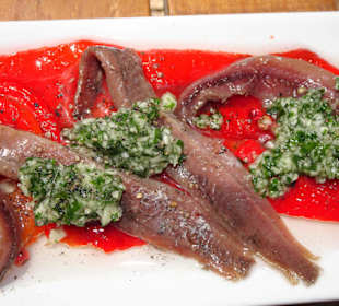 Tapas-Variationen im "La Paëlla de la Mer"