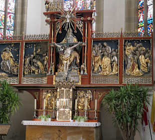 In der Kirche Mariä Himmelfahrt, Bad Königshofen