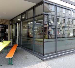 Außenansicht des Café Röstwerk