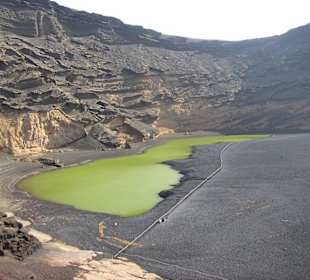 Die Grüne Lagune bei El Golfo