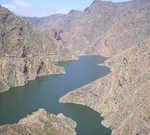 Embalse de la Cueva de las Ninas/ Stausee der Mädchenhöhle 