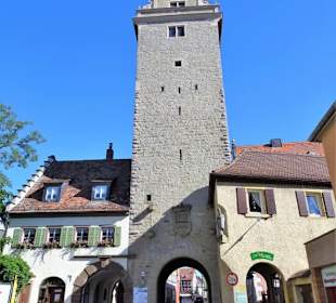 Das untere Stadttor der Altstadt Volkach