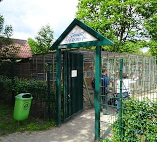 Zugang zum Tierpark Petermoor