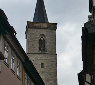 Die Ägidienkirche im Osten der Krämerbrücke