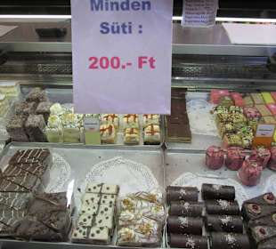 Dobroty v Městské tržnici - stánek hned u vchodu