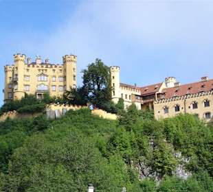 Schloß Hohenschwangau, Umgebung Gästehaus Kieser
