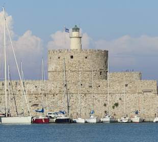 Mandraki Hafen Rhodos