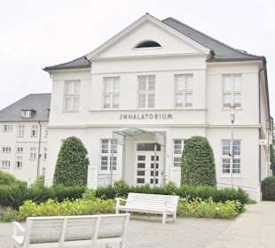 Das ehemalige Inhalatorium am Rosengarten