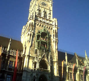 Rathaus am Marienplatz in Kürze errreichbar