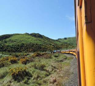 Mit der Taieri Railway durch die Natur Neuselands