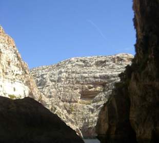 Blick aus der Grotte