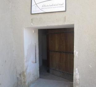 Eingang zum Qasr Ibrahim