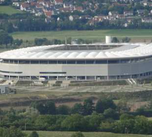 Das Stadion in Sinsheim 