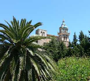 Palme und Kloster