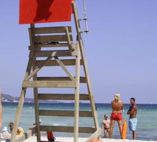 Lifeguard Hochsitz am Strand