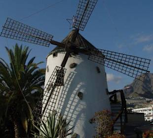 Windmühle vom Restaurant Molino Blanco