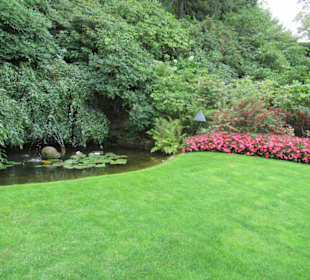 Im Butchart Garden unterwegs