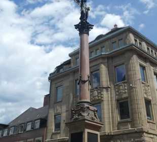 Bei einem Altstadt-Spaziergang in Nürnberg