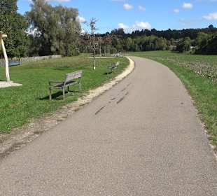 Schaukelweg an der Donau