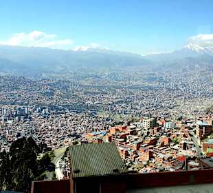 Ausblick Linea Plateada